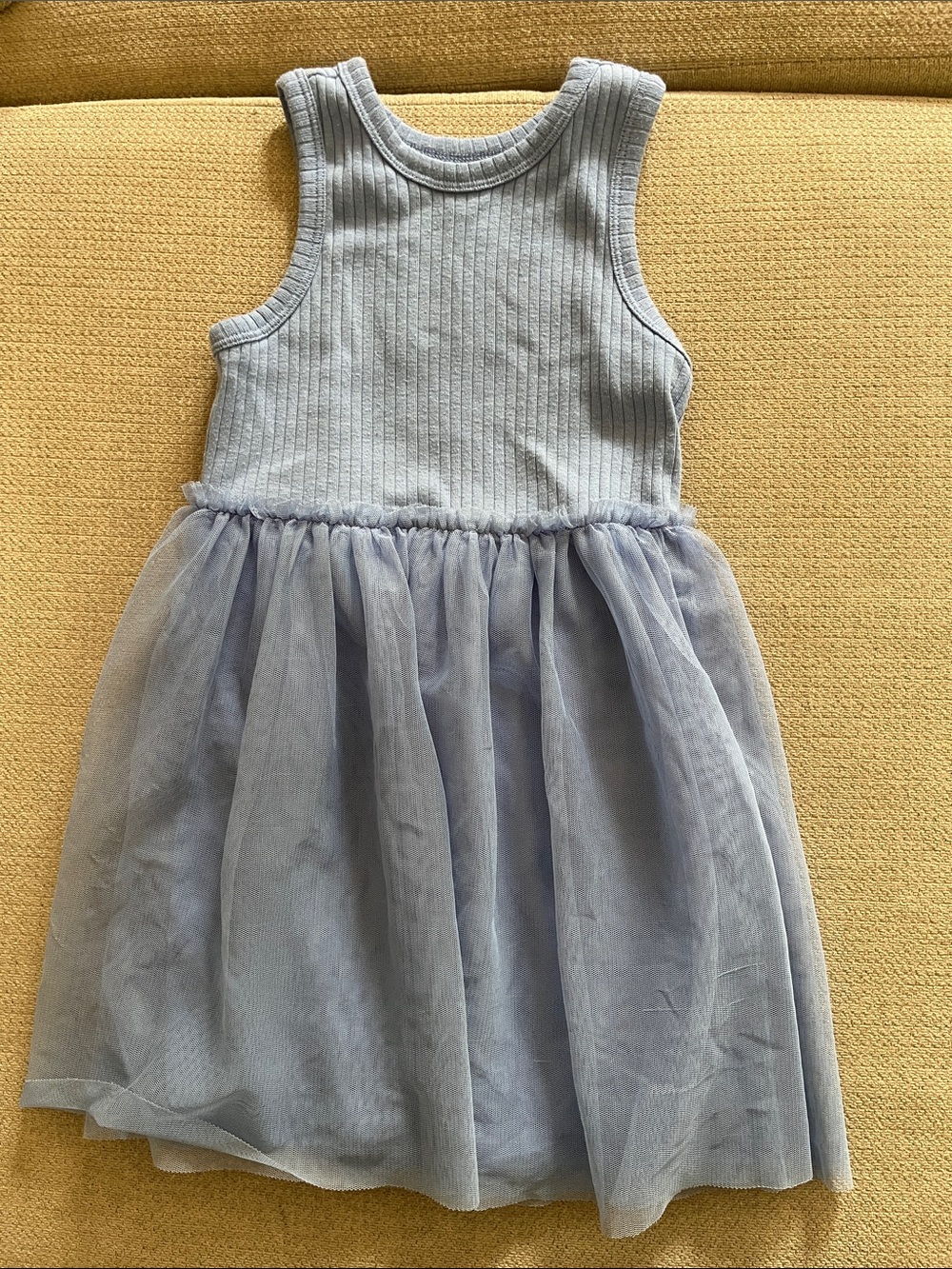 💙5 for $10💙 Wonder Nation Light Blue Tulle Tank Dress for Kids XS 4/5